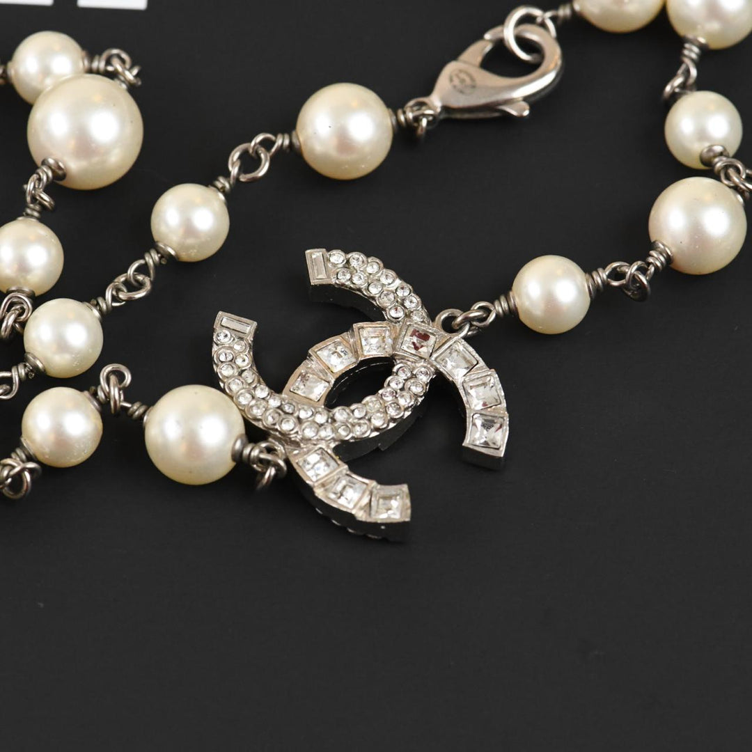 Chanel CC Faux Pearls Necklace