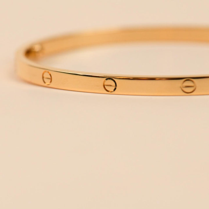 Cartier Love Bracelet Small Model 18K Yellow Gold Size 18