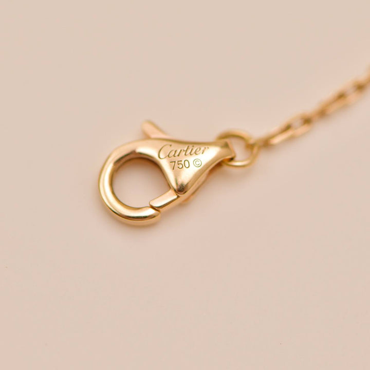 Cartier Trinity Pearl Bracelet in 18K Yellow, White & Rose Gold