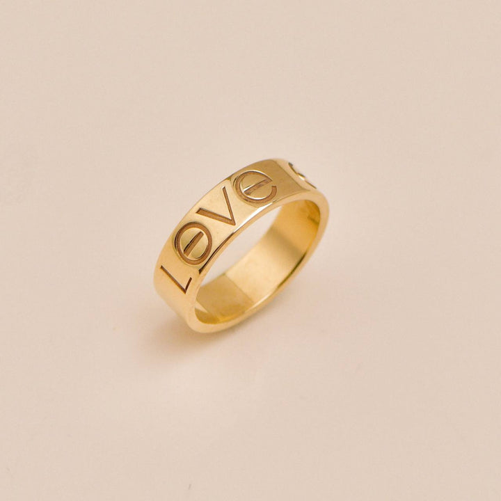 Preowned Cartier Love Ring 18K Yellow Gold Size 51