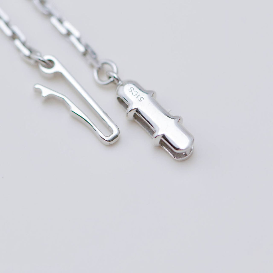 Authentic Cartier Love Pavé Diamond 18K White Gold Necklace