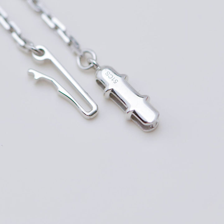 Authentic Cartier Love Pavé Diamond 18K White Gold Necklace