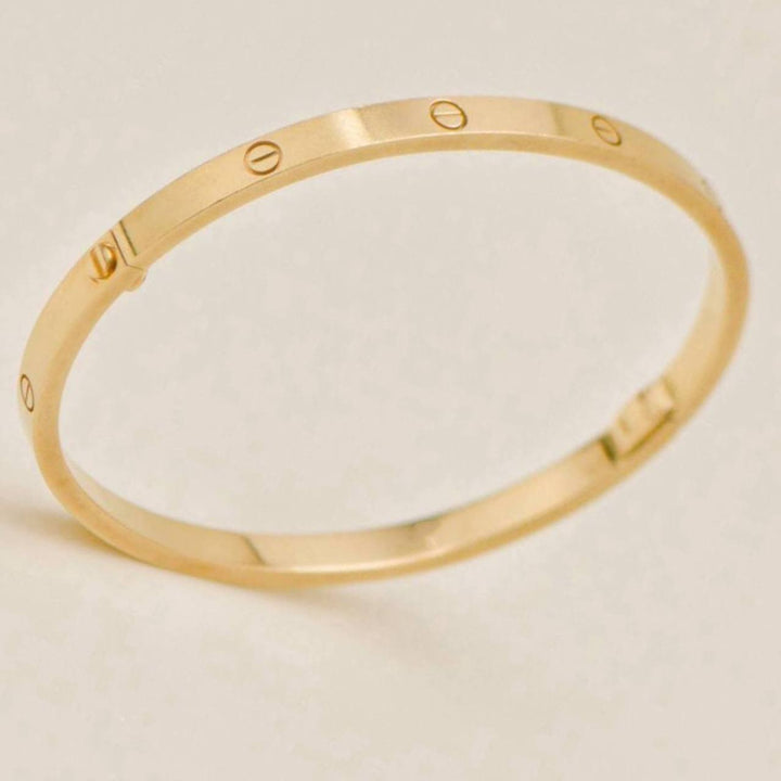 Authentic Preloved Cartier Love Bracelet Small Model Size 17 in 18K Yellow Gold