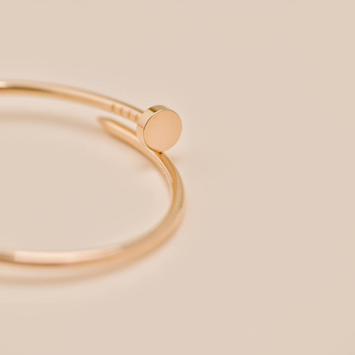 Full Set Authentic Used Cartier JUC small model bracelet 18K yellow gold size 16