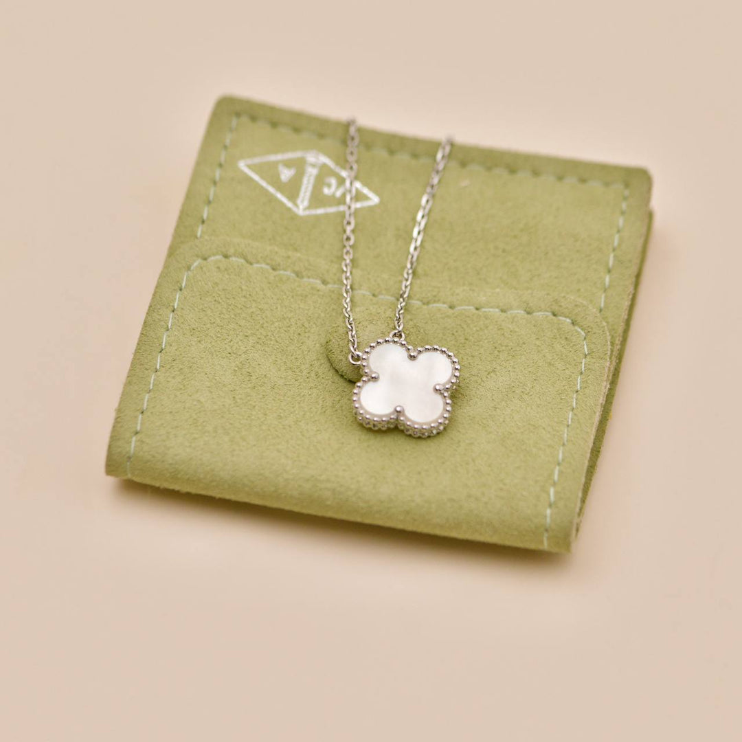 Authentic Used Van Cleef Vintage Alhambra Pendant Necklace