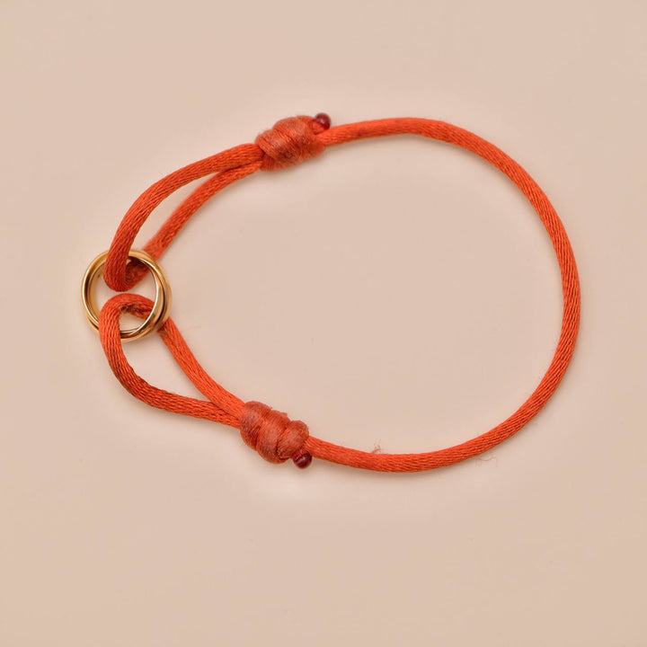 Cartier Trinity Cord Bracelet 18K Rose Gold