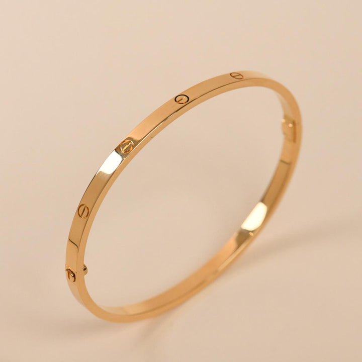 Cartier Love Bracelet Small Model 18K Yellow Gold Size 18