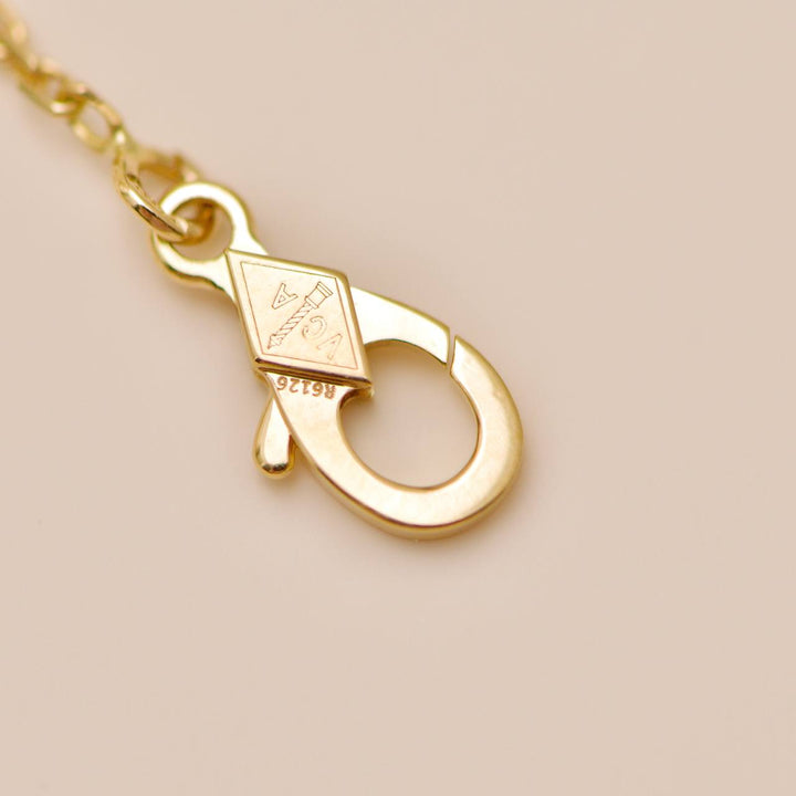 Preowned Authentic Full set Van Cleef Vintage Alhambra Malachite Necklace 18K Yellow Gold