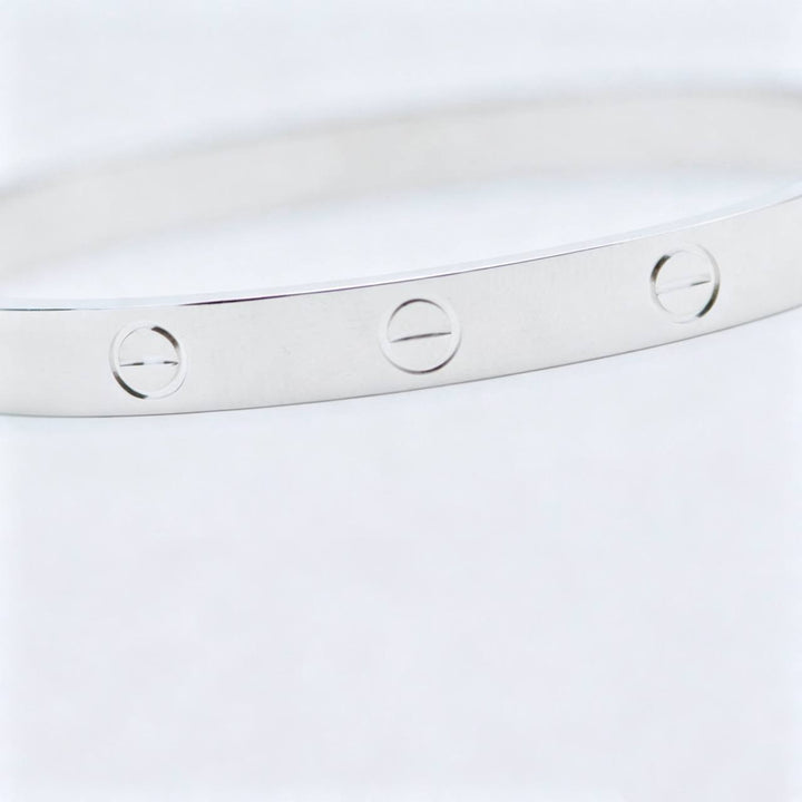 Preloved Cartier Love Bracelet Classic Model 18K White Gold