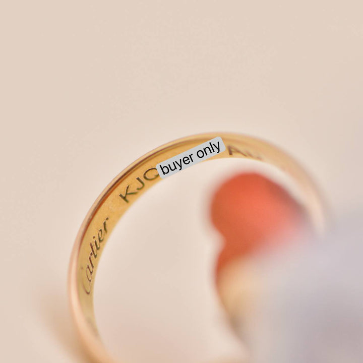 Cartier Trinity Cord Bracelet 18K Rose Gold