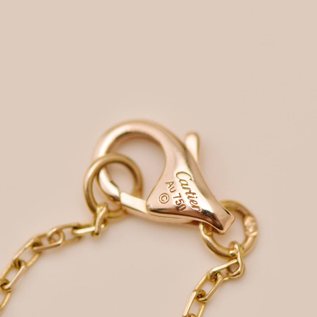 Authentic Full set Cartier Free As A Bird Necklace Diamond, Amethyst, Lapis Lazuli & Peridot, 18K Rose Gold