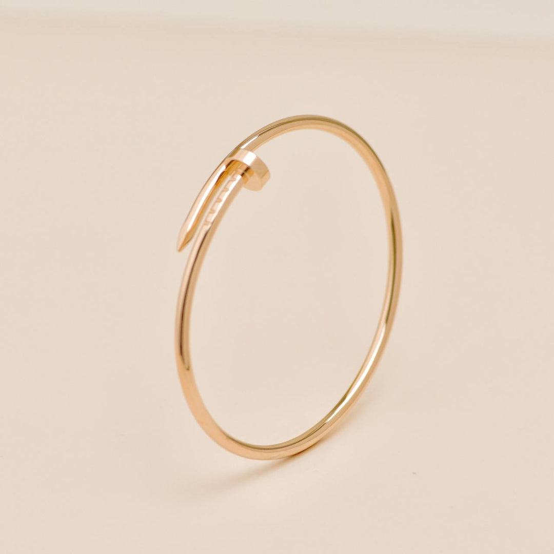 Authentic Preowned Cartier JUC small model bracelet 18K yellow gold size 16