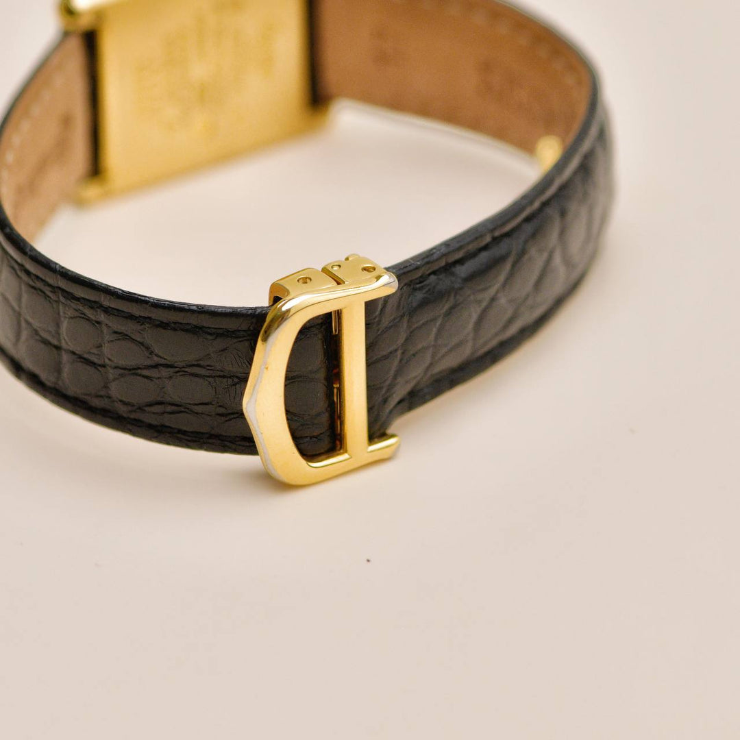 Second Hand Authentic Cartier Must de Cartier Vermeil Watch