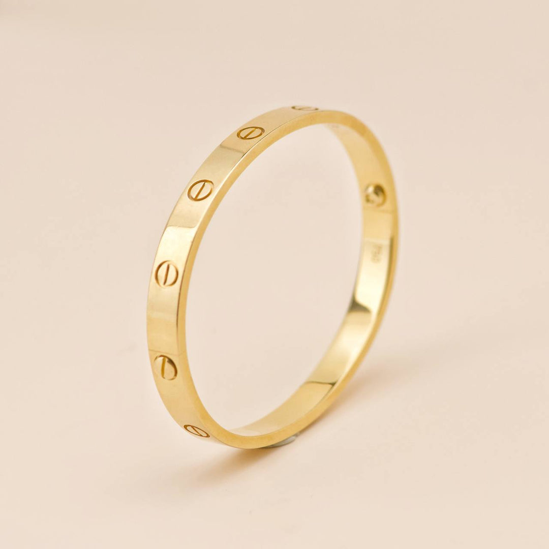 Preowned Cartier Love 18K Gold Bracelet