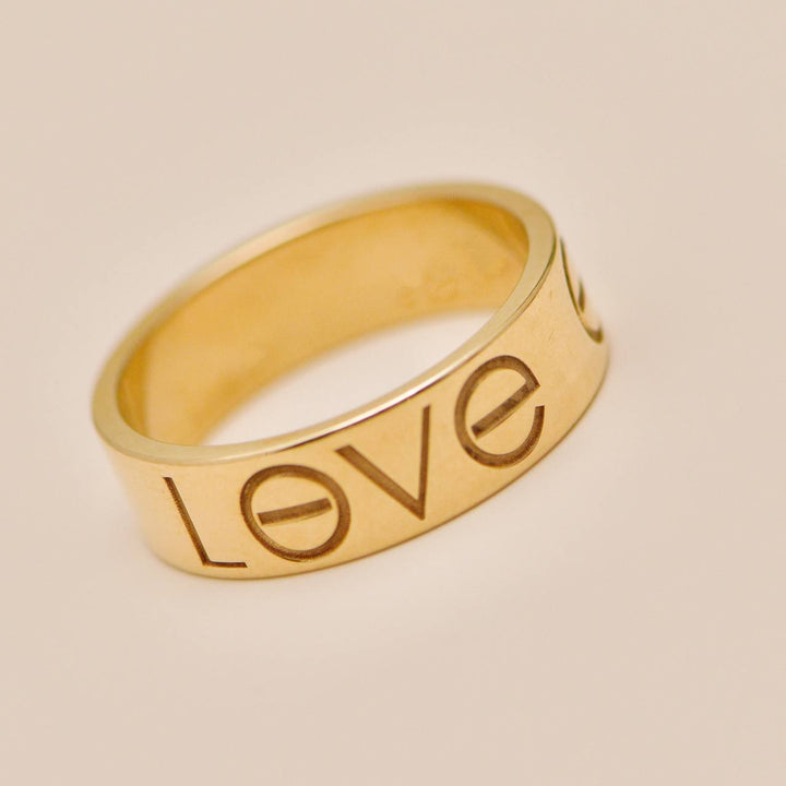 Used Cartier Love Ring 18K Yellow Gold Size 51