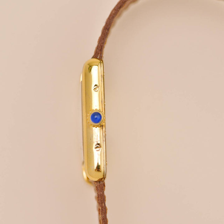 Authentic Used Cartier Tank Must Vermeil Watch Small Model reference W1013854