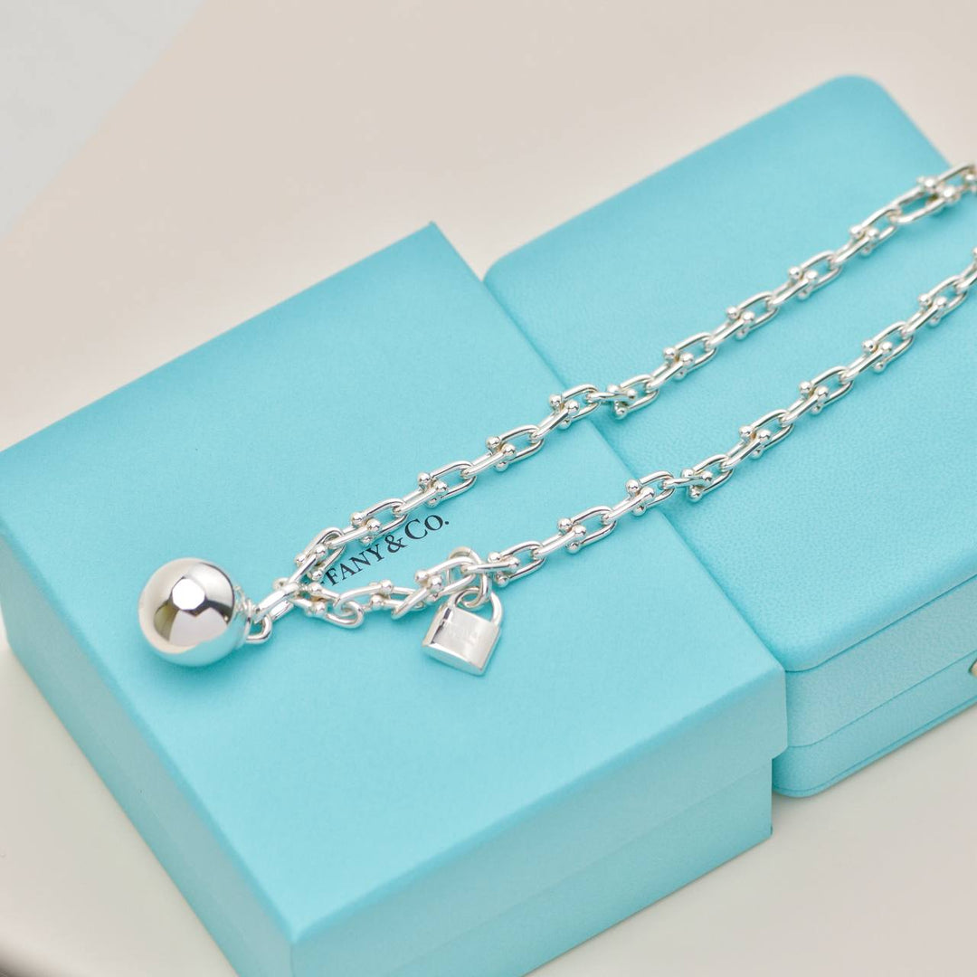 Used Authentic Tiffany & Co. HardWear Pendant Necklace
