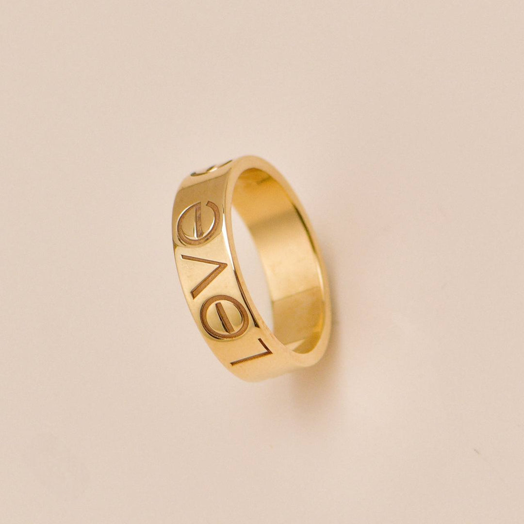 Preloved Authentic Cartier Love Ring 18K Yellow Gold Size 51
