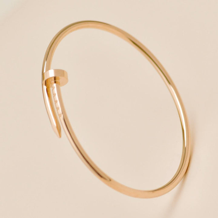 Authentic Used Cartier JUC small model bracelet 18K yellow gold size 16