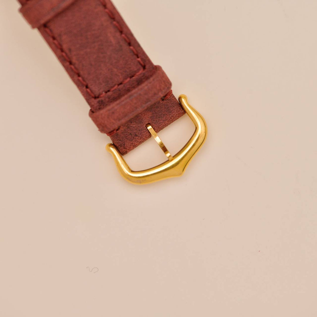 Used Authentic Cartier Tank Must Vermeil Watch Large Model reference W1006254