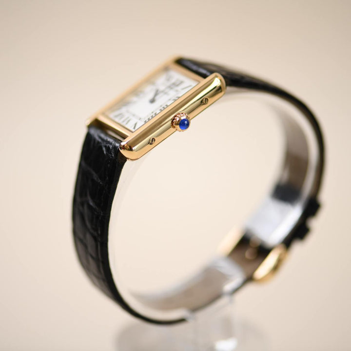 Preowned Cartier Tank Solo 18K Rose Gold Small Model Wristwatch