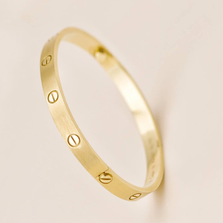 Preloved Cartier Love 18K Gold Bracelet 