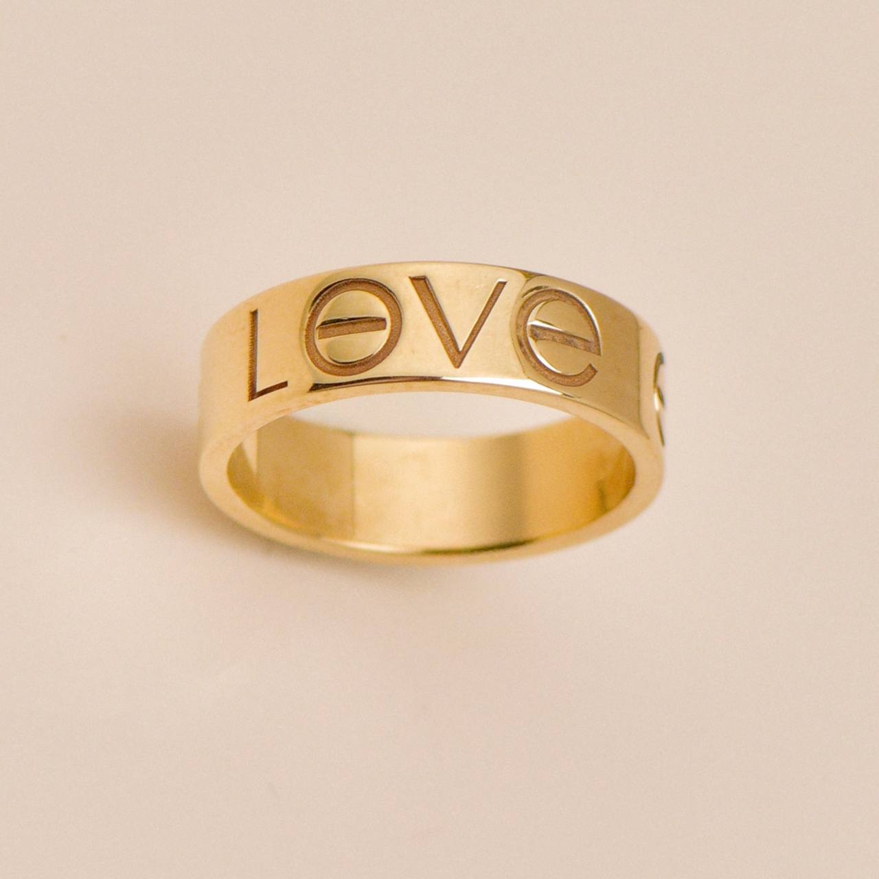 Cartier LOVEリング 750WG Cartier Love Ring 18K Yellow Gold Size 51 – Dandelion Antiques