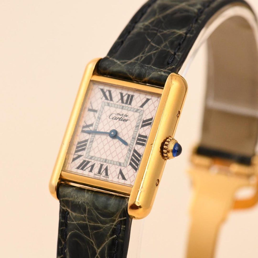 Cartier Tank Must Limited Edition Christmas Wristwatch W1018687