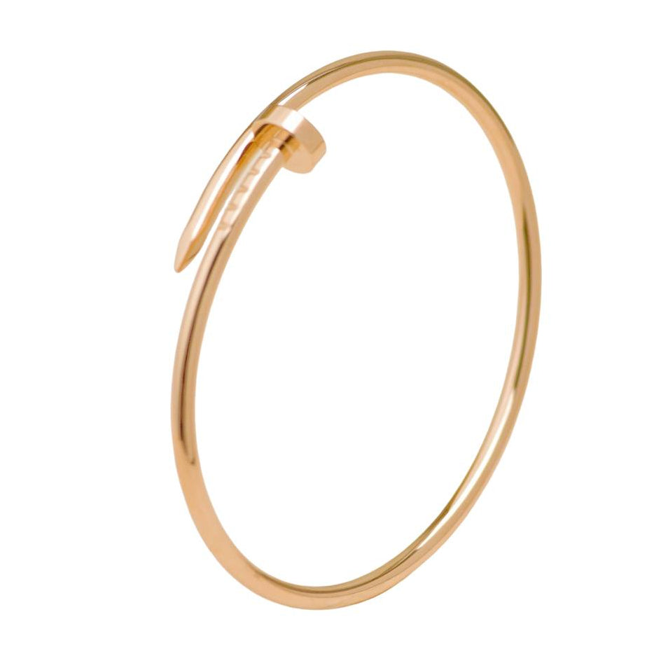 Full Set Authentic Second Hand Cartier JUC small model bracelet 18K yellow gold size 16