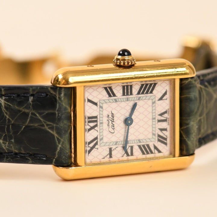 Cartier Tank Must Limited Edition Christmas Wristwatch W1018687