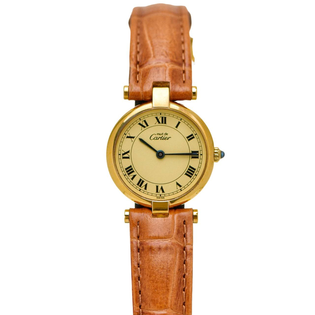 Preloved Authentic Cartier Must de Cartier Vendôme Wristwatch GGC98000