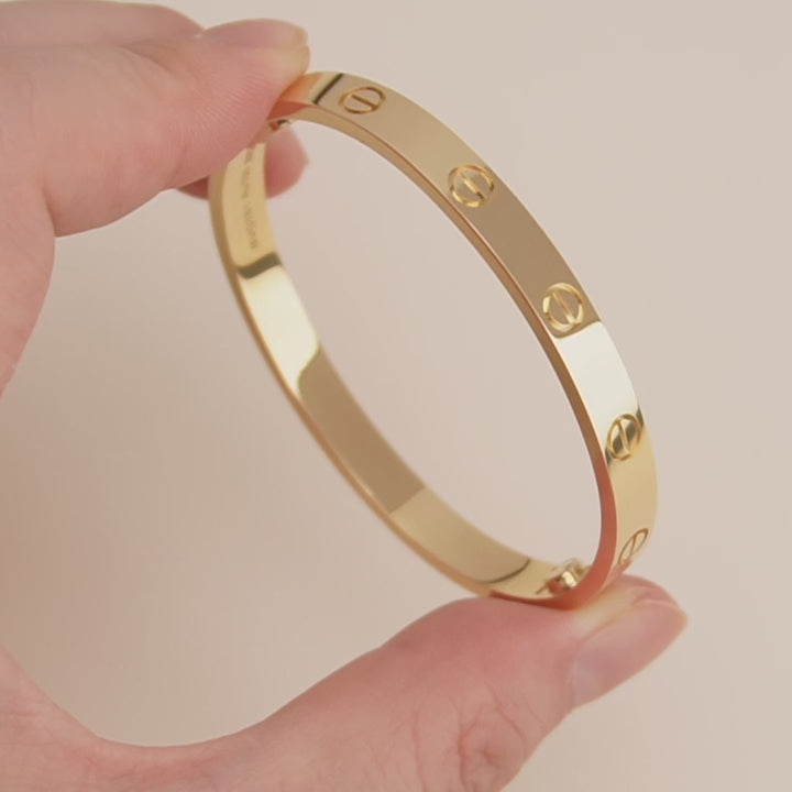 Used Cartier Love 18K Yellow Gold Bracelet