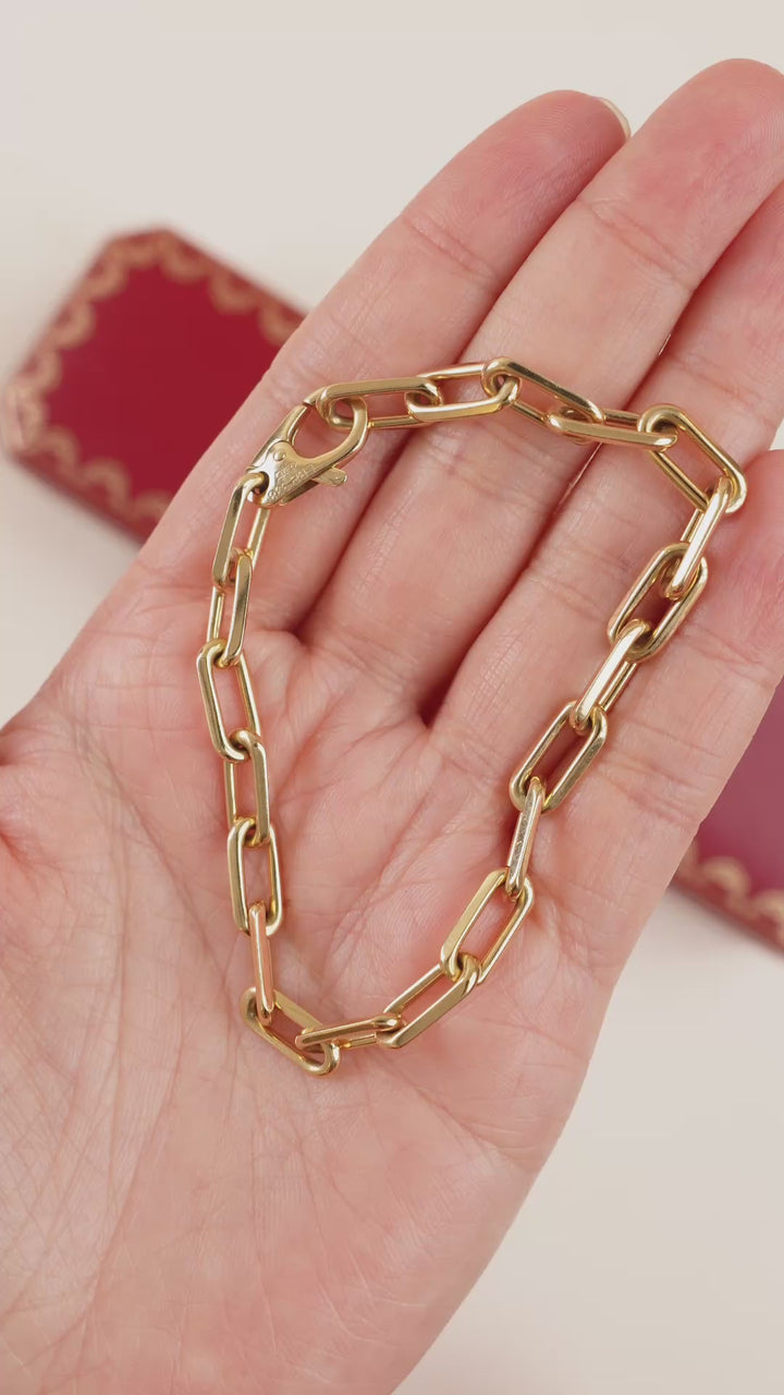 Cartier Santos Chain Bracelet