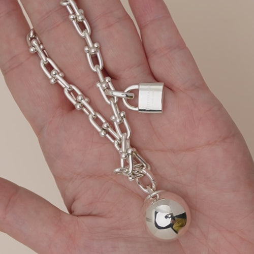 Second Hand Authentic Tiffany & Co. HardWear Pendant Necklace
