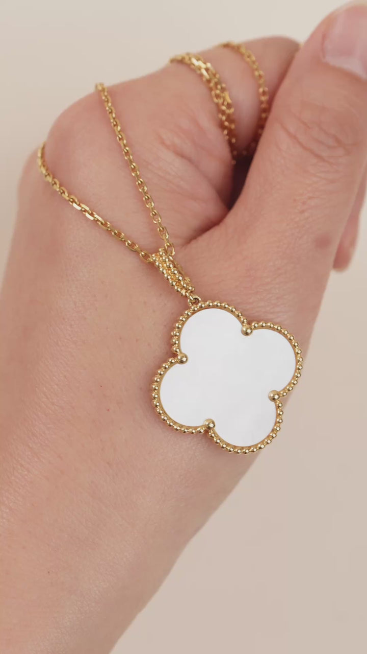 Van Cleef & Arpels Magic Alhambra Mother of Pearl Necklace