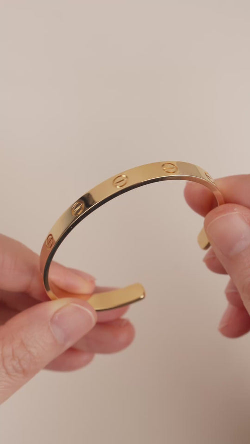Cartier love cuff bracelet