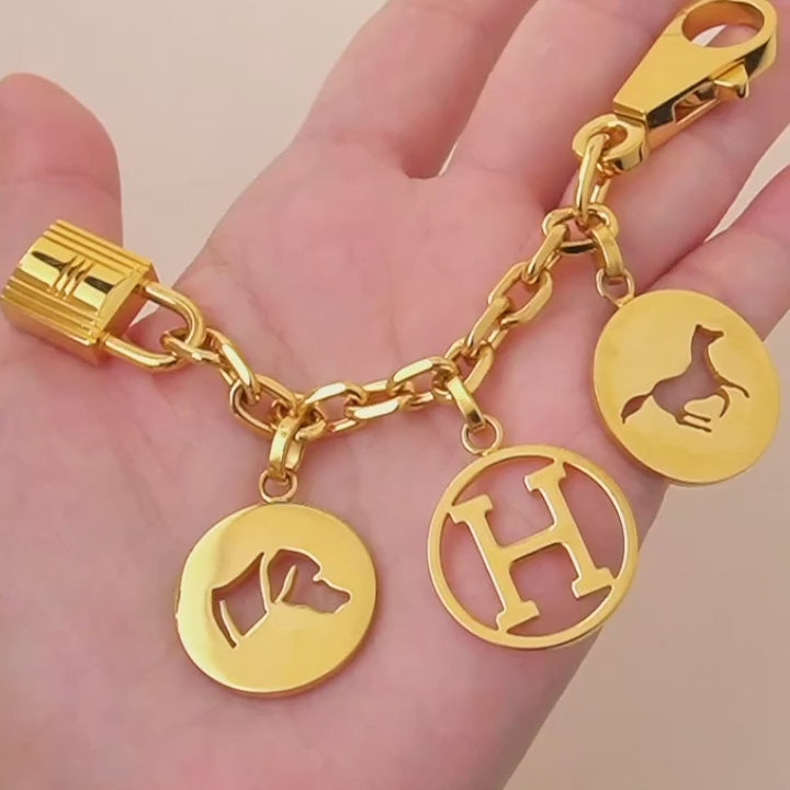 Second Hand Hermès Breloque Olga Bag Charm Amulette