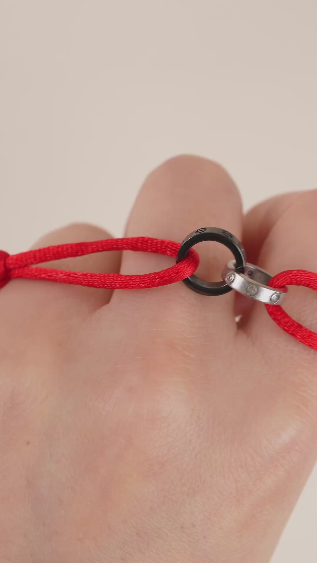 preowned Cartier love cord bracelet