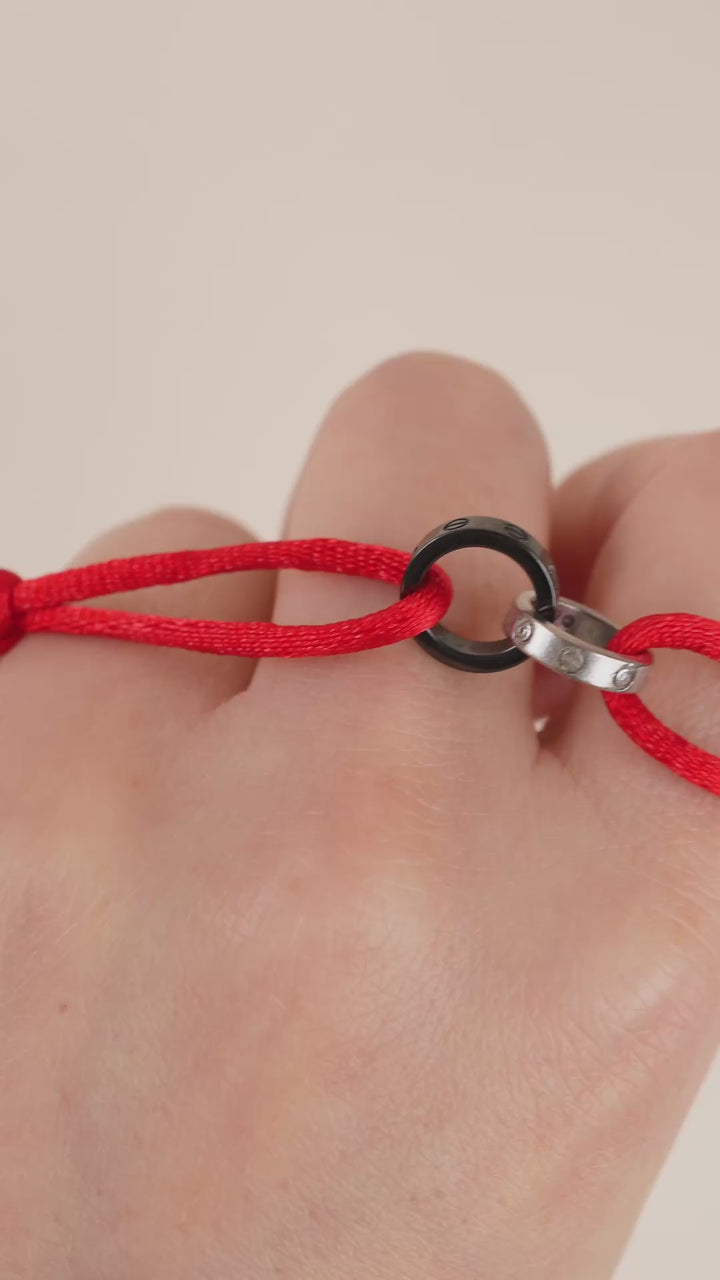 preowned Cartier love cord bracelet