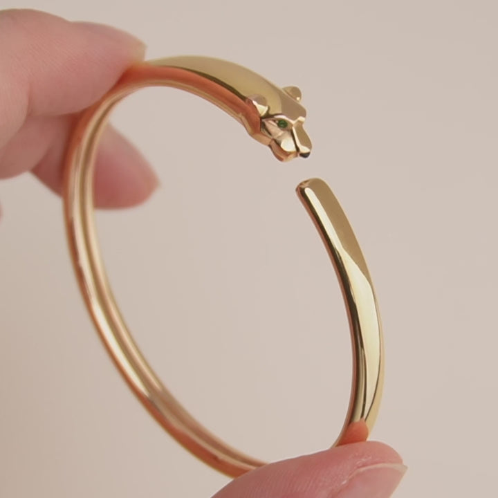 Used Cartier Panthère de Cartier 18K Rose Gold Bracelet Small Model