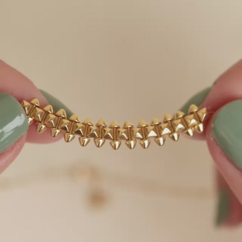Second Hand Cartier Clash Necklace Small Model 18K Rose Gold