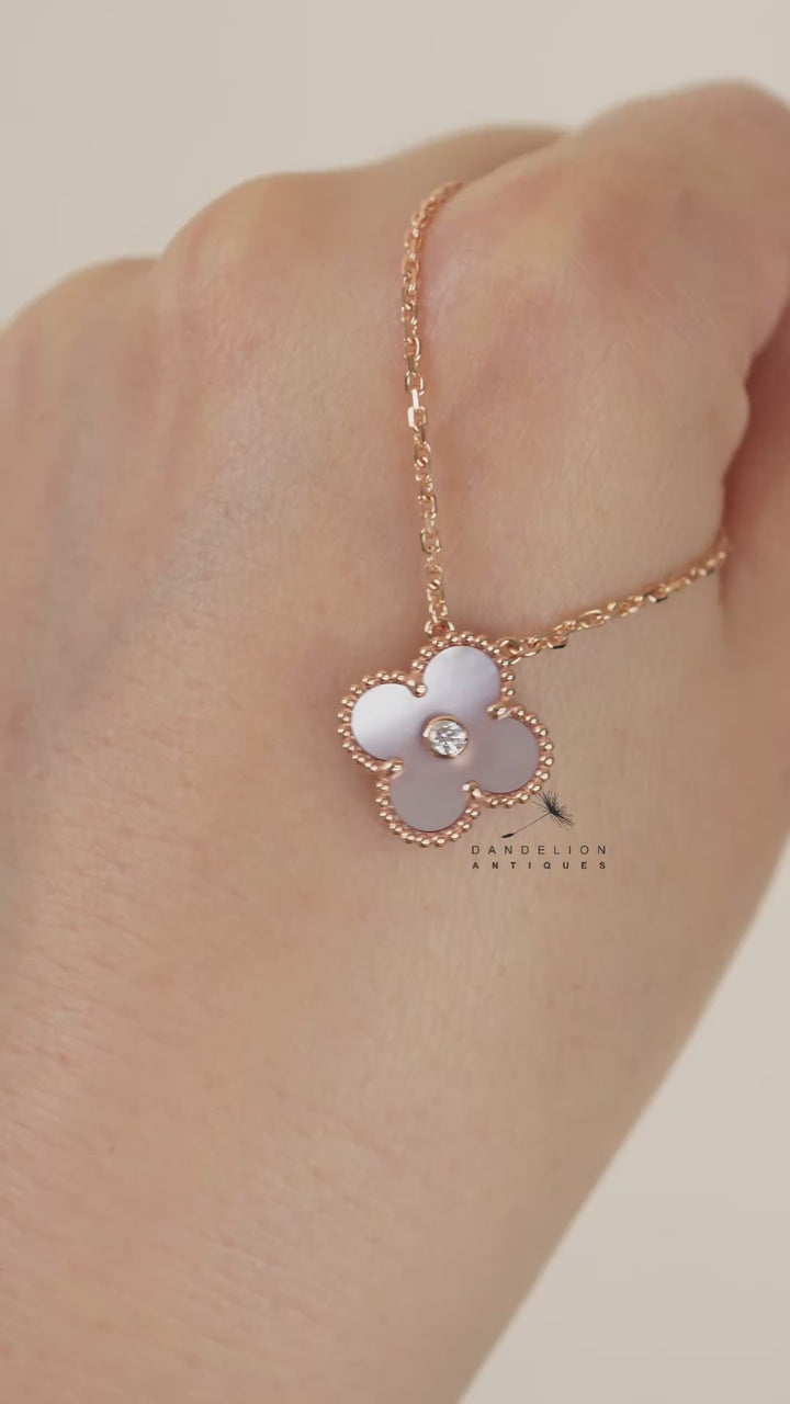 Van Cleef  Alhambra 2025 Holiday Pendant