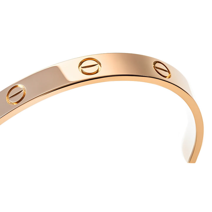 Cartier Love Bracelet 18K Rose Gold Size 17