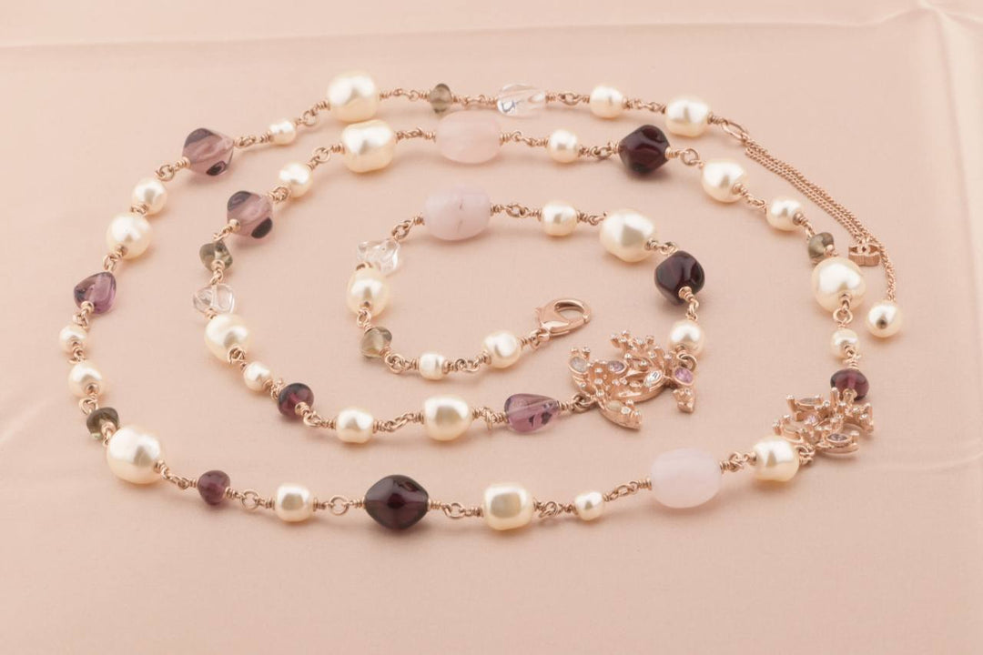 Chanel Pale Gold Tone Faux Pearl CC Layered Necklace at 1stDibs  faux  chanel pearl necklace, layered chanel necklace, chanel faux pearl necklace