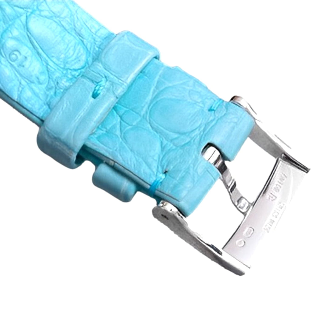 Piaget Limelight Gala Turquoise Dial Diamond Turquoise Leather Strap Women's Watch G0A43161