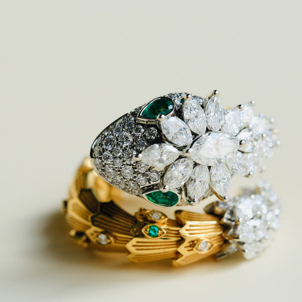 Pre-owned Bvlgari Serpenti Ring