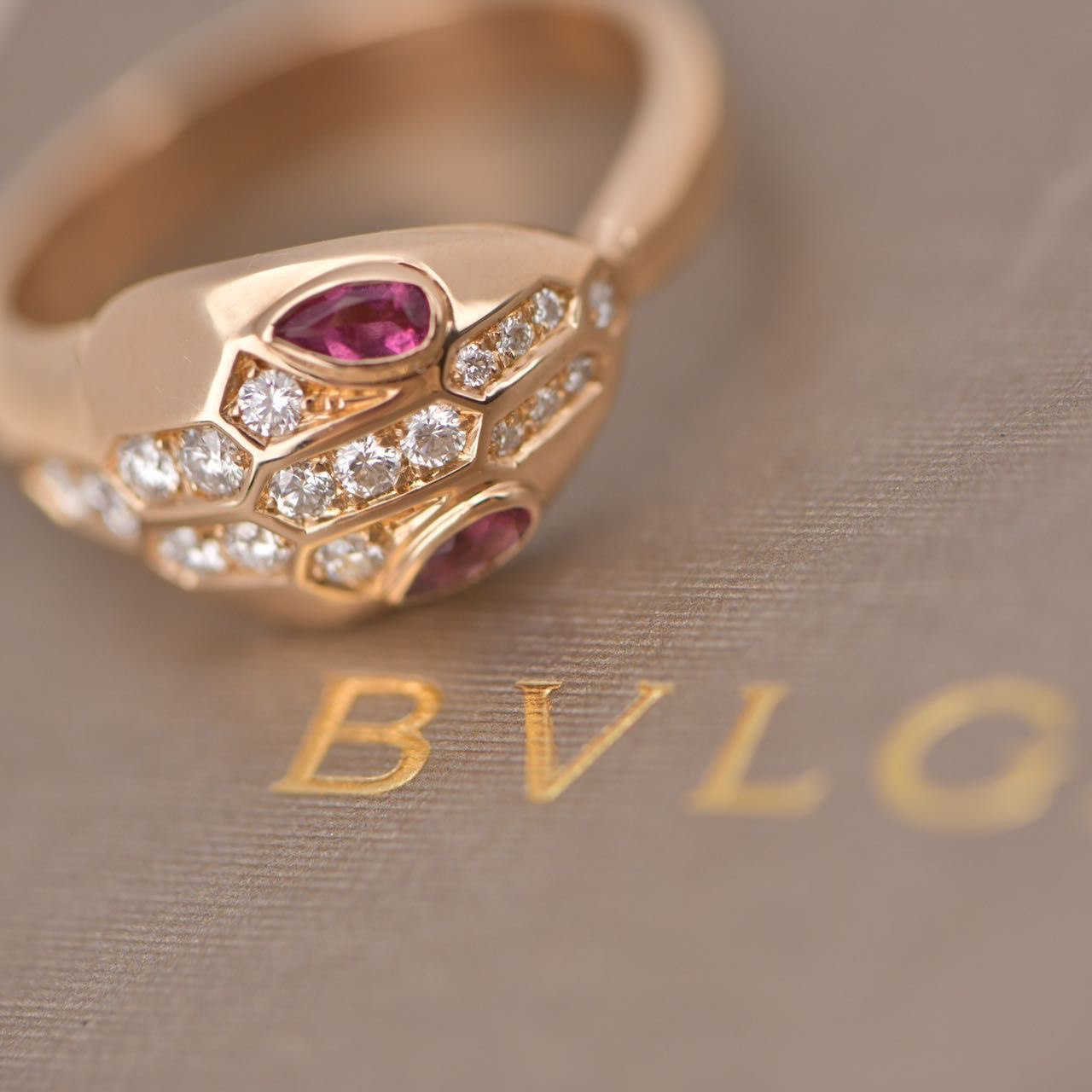 Second hand bulgari online ring