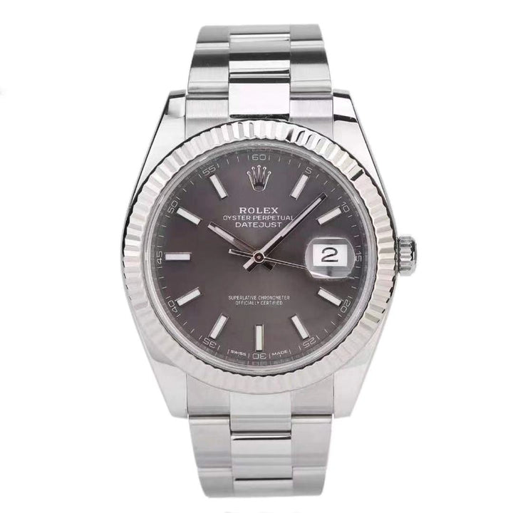 Rolex-Datejust 41 Oyster Steel Men's Watch 126334-0013