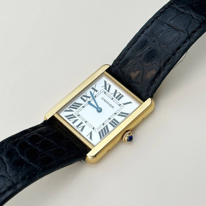 Cartier Tank Solo 18k Yellow Gold Watch W5200004