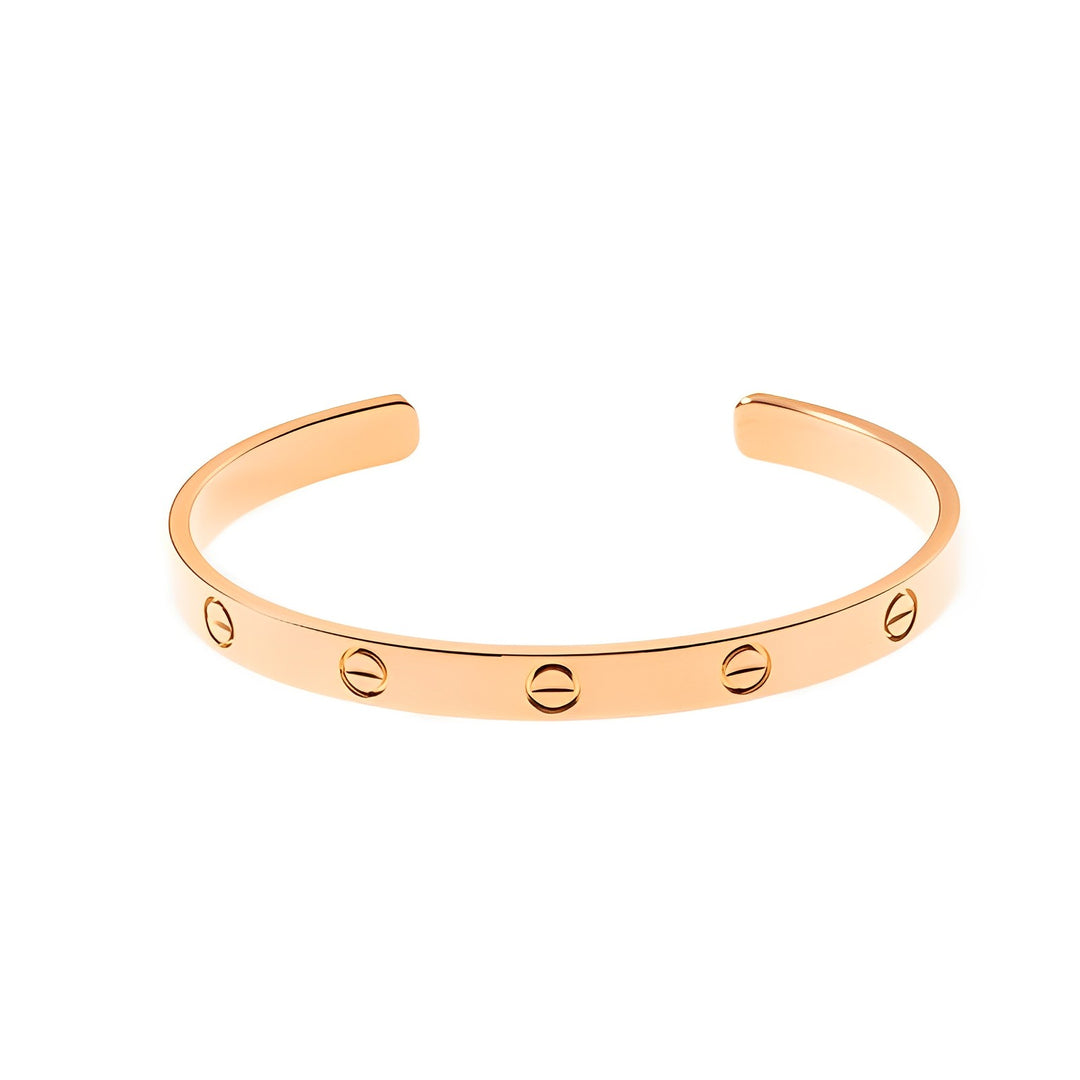 Cartier Love Bracelet 18K Rose Gold Size 17